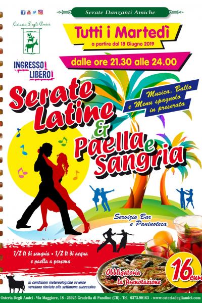 Serate Latine Paella & Sangria